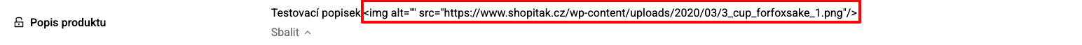 description in MM